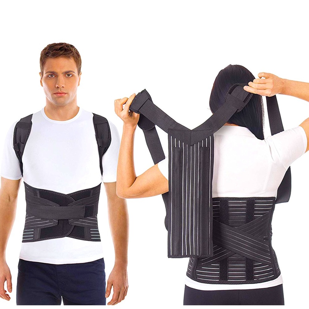 Breathable Posture Corrector Brace - Transformer Shoulder and Lower Back Support